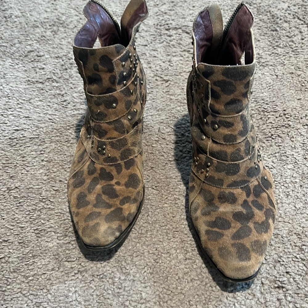 Leopard LB booties - Picture 2 of 9